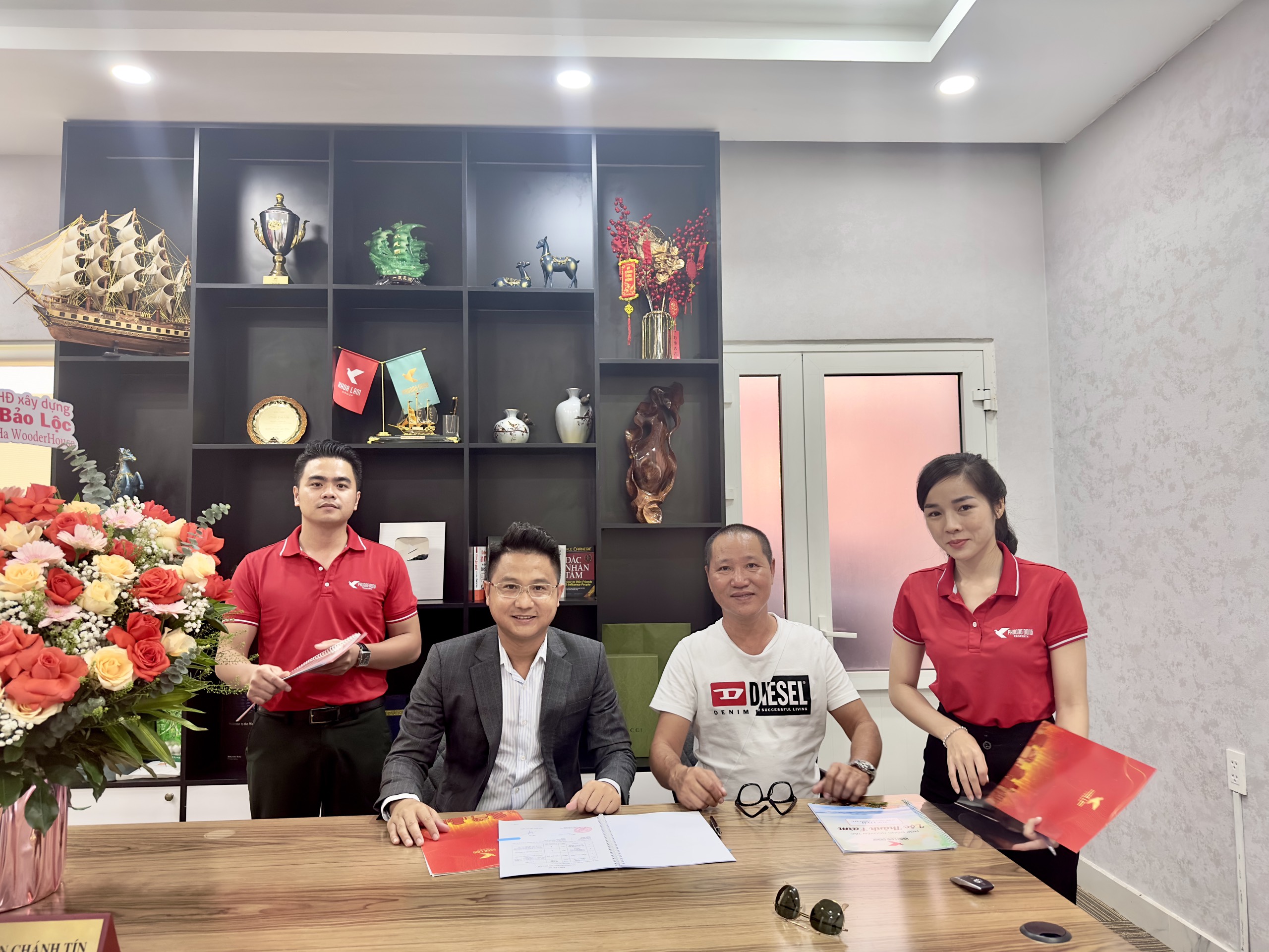 Làng Oa Bảo Lộc-Lễ ký kết cộng đồng chung tay xây dựng 01.lang oa bao loc le ky ket cong dong chung tay xay dung
