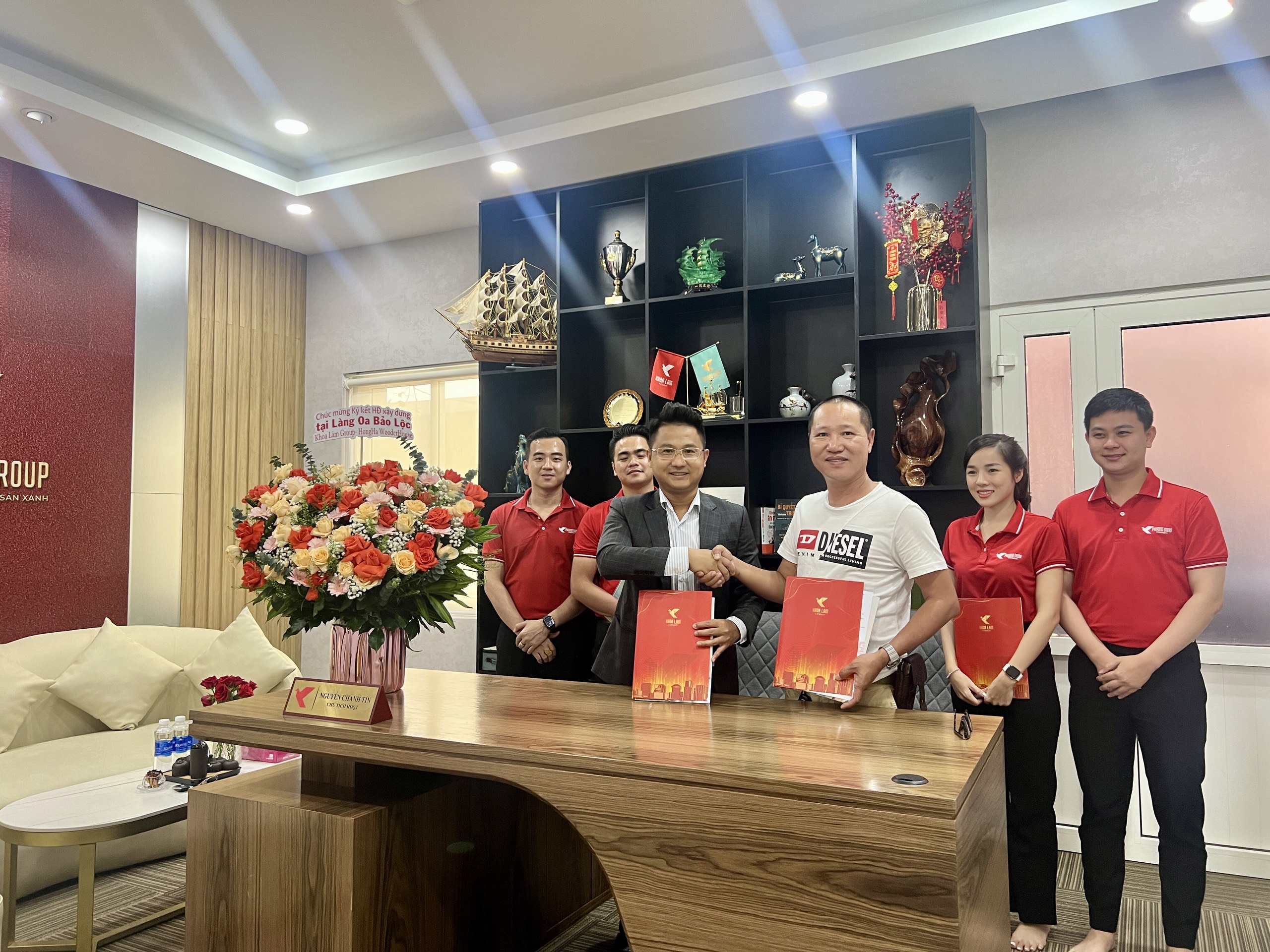Làng Oa Bảo Lộc-Lễ ký kết cộng đồng chung tay xây dựng 06.lang oa bao loc le ky ket cong dong chung tay xay dung