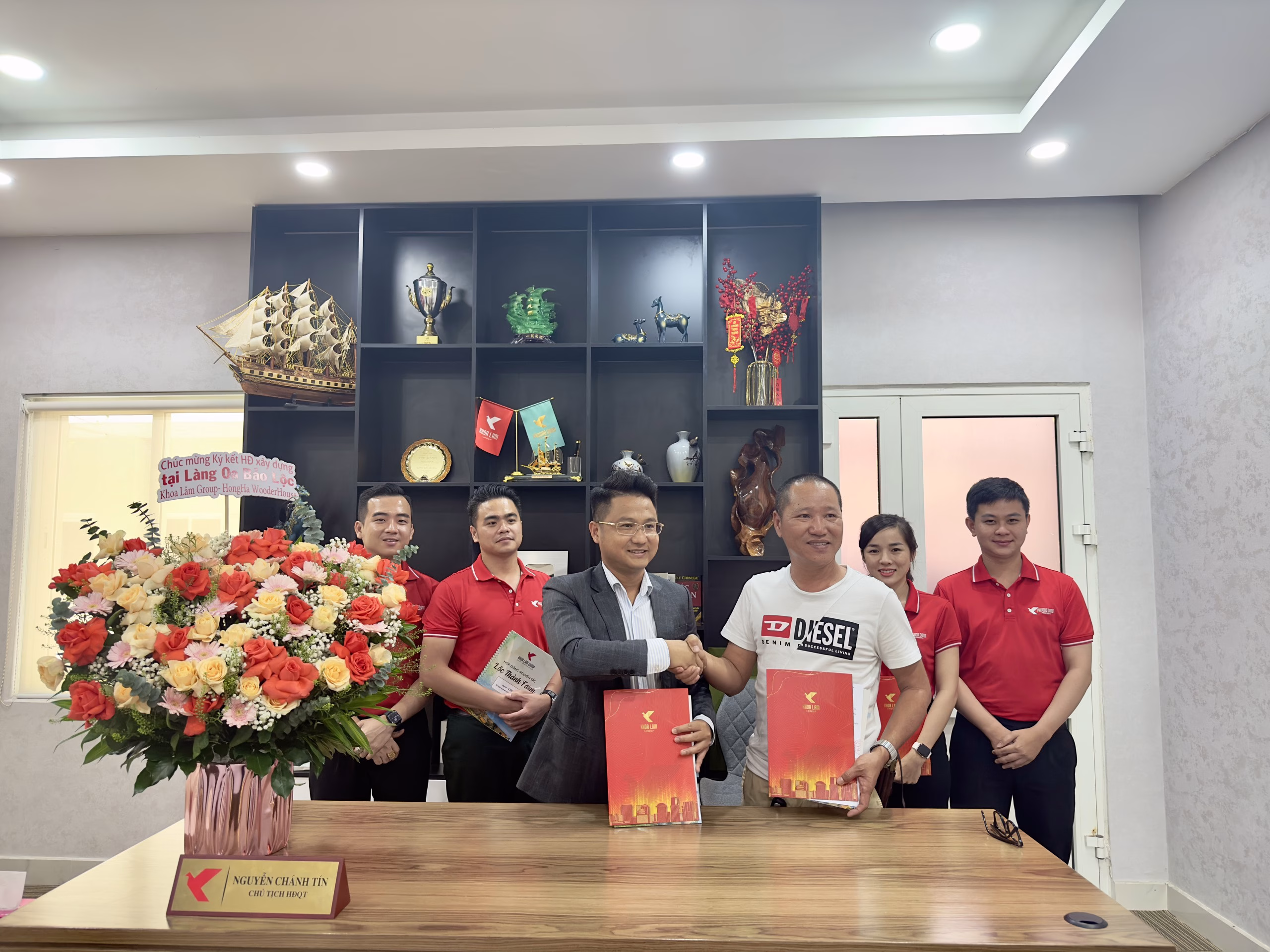 09.lang oa bao loc le ky ket cong dong chung tay xay dung
