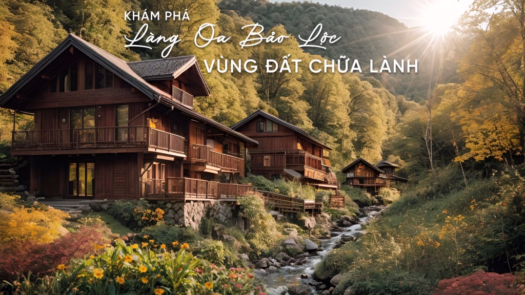 Bất động sản Retreat - Tạo lập xu hướng nghỉ dưỡng mới kha pha lang oa bao loc