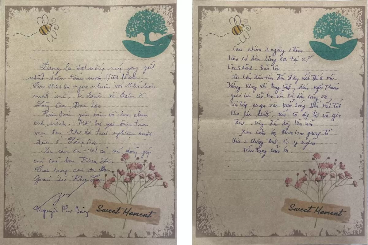 lời chia sẻ của cư dân làng oa