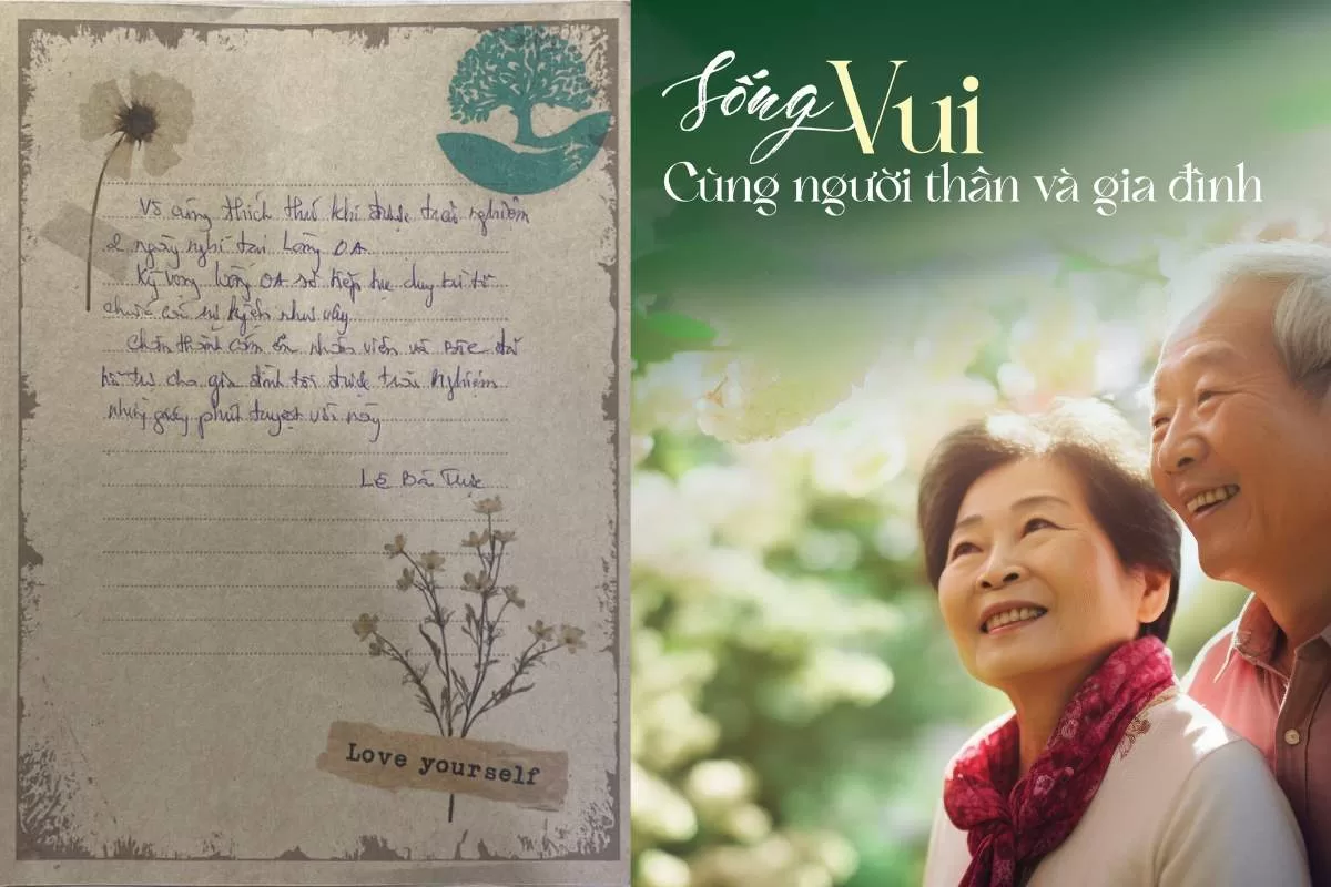 chia se cua cu dan lang oa khi tham gia trai nghiem su kien cua khoa lam group