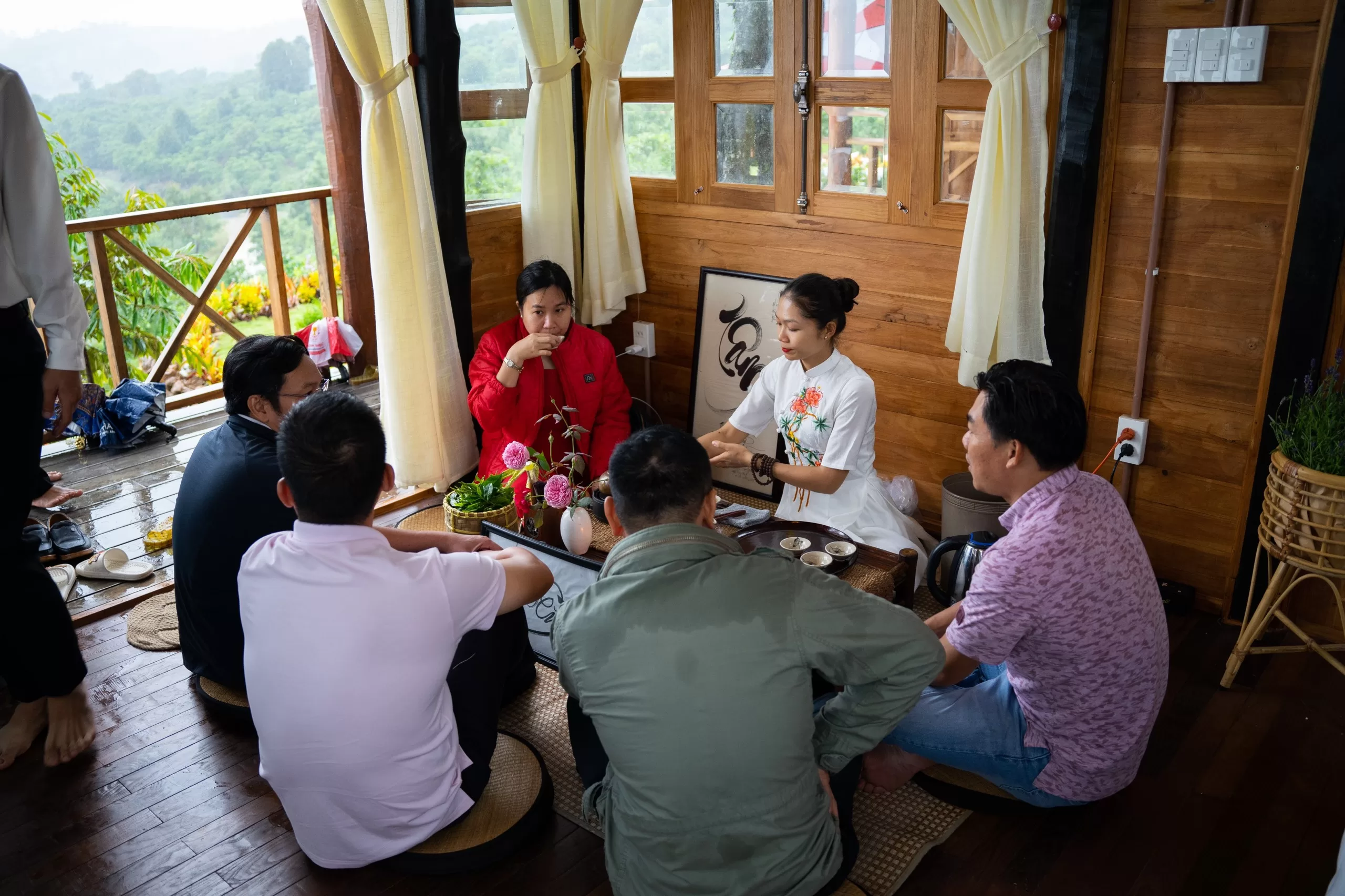 cồng đồng cư dân tại làng oa bảo lộc 