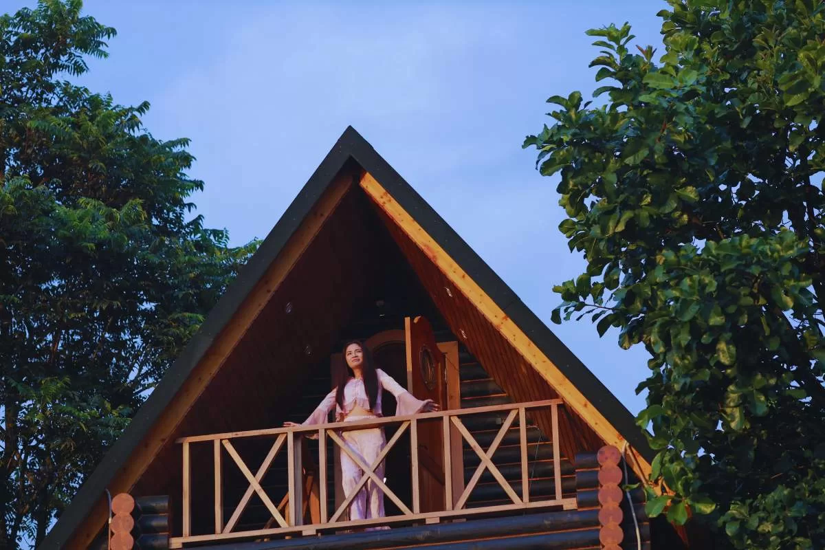 không gian sống kết hợp giữa kiến trúc và thiên nhiên