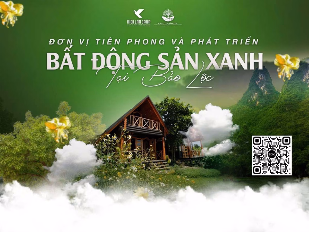 Liên hệ Làng Oa Bảo Lộc nhà phát triển bất động sản xanh tại Bảo Lộc - Lâm Đồng