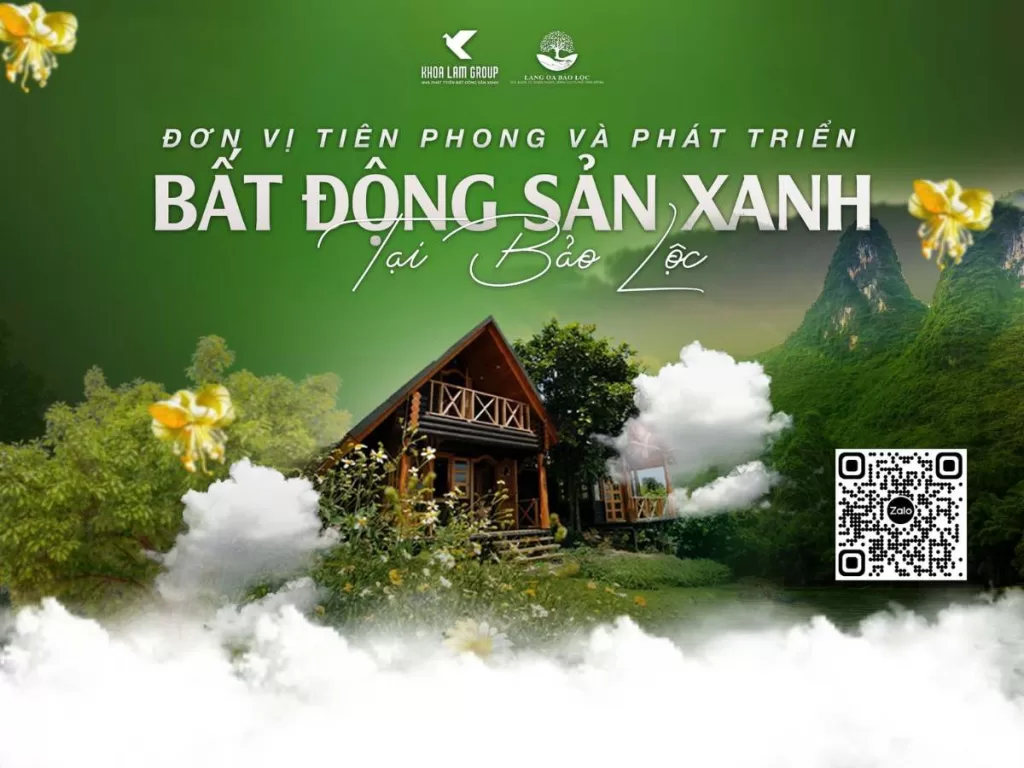 Liên hệ Làng Oa Bảo Lộc nhà phát triển bất động sản xanh tại Bảo Lộc - Lâm Đồng