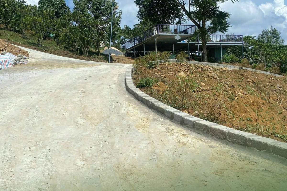Hệ thống đường nội Làng Oa đã được hoàn thiện
