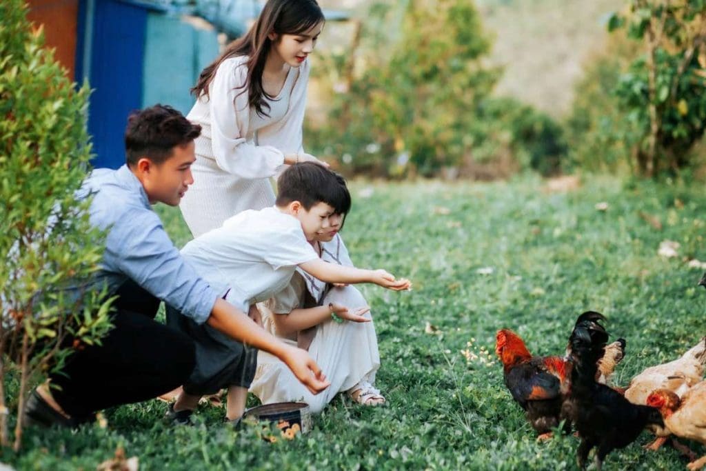 Kết nối cộng đồng và cộng đồng kết nối tại Làng Oa Bảo Lộc