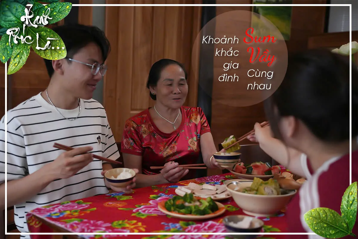 Hạnh phúc là được ở cạnh gia đình mỗi ngày