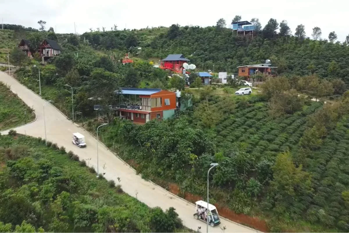 Cư dân aman cúng động thổ khởi công 2 căn nhà Cộng đồng cư dân Làng Oa Bảo Lộc Lâm Đồng
