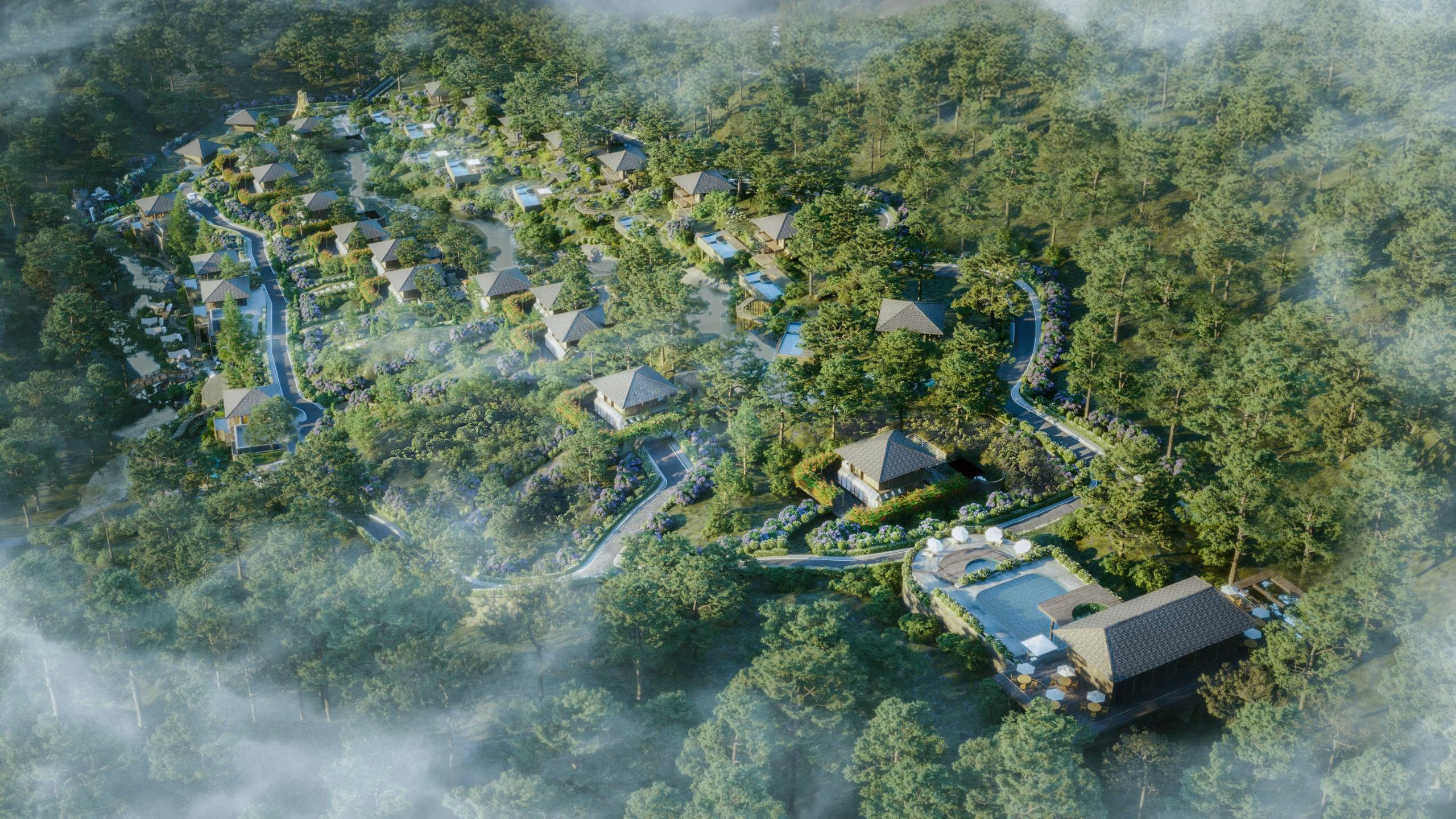Tổng quan Làng Oa Bảo Lộc Lâm Đồng
