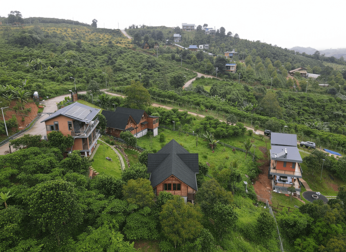 Thiên nhiên và môi trường sống tại Làng Oa Bảo Lộc