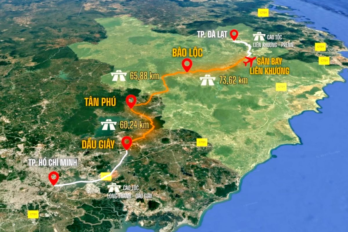 Khởi Công Cao Tốc Tân Phú Bảo Lộc: Dự Án 18.000 Tỷ Kết Nối TP.HCM - Đà Lạt Cao Tốc Liên Khương Bảo Lộc: Phần Quan Trọng Của Hệ Thống Giao Thông