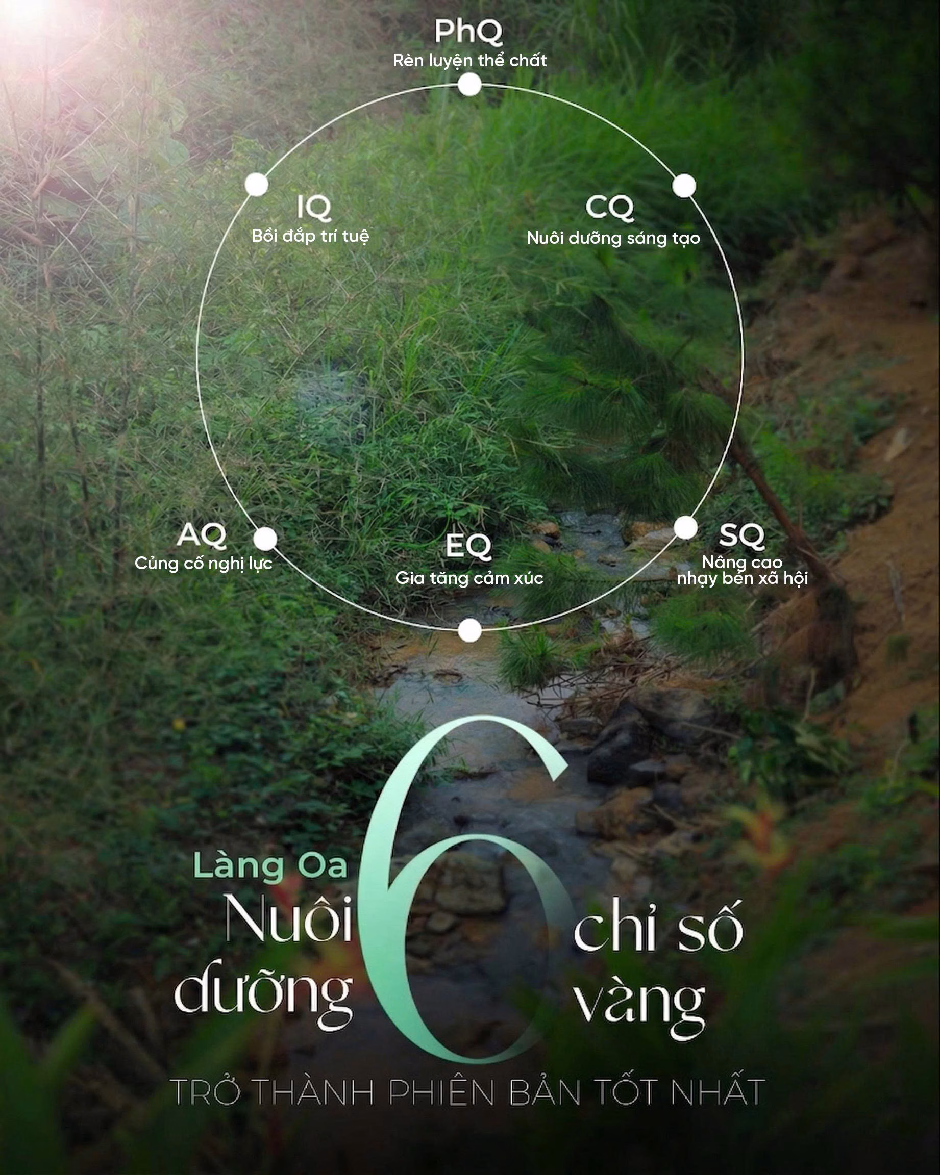 Làng Oa nuôi dưỡng chỉ số vàng