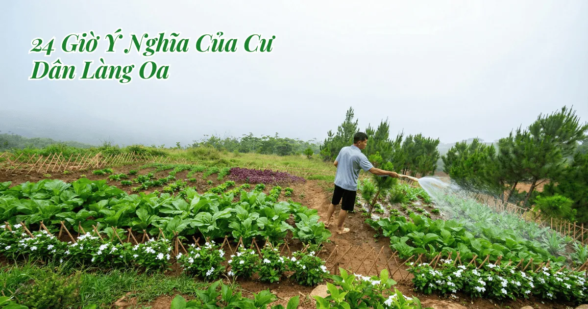 Sống Chậm Tại Bảo Lộc: 24 Giờ Trôi Qua Của Cư Dân Làng Oa