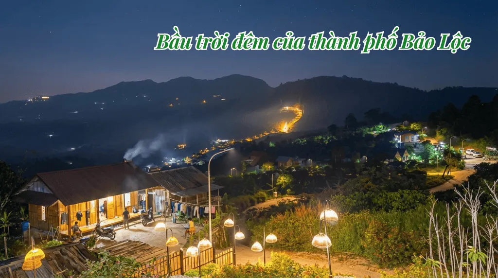 Bầu trời đêm không có ánh sáng của thành phố